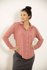 Pearl Blouse Mulberry
